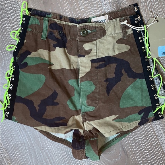 vintage LF camo shorts